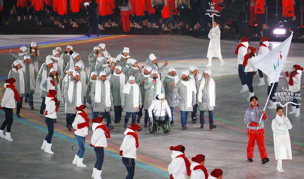 Российские паралимпийцы прибыли в Пхёнчхан для подготовки к соревнованиям