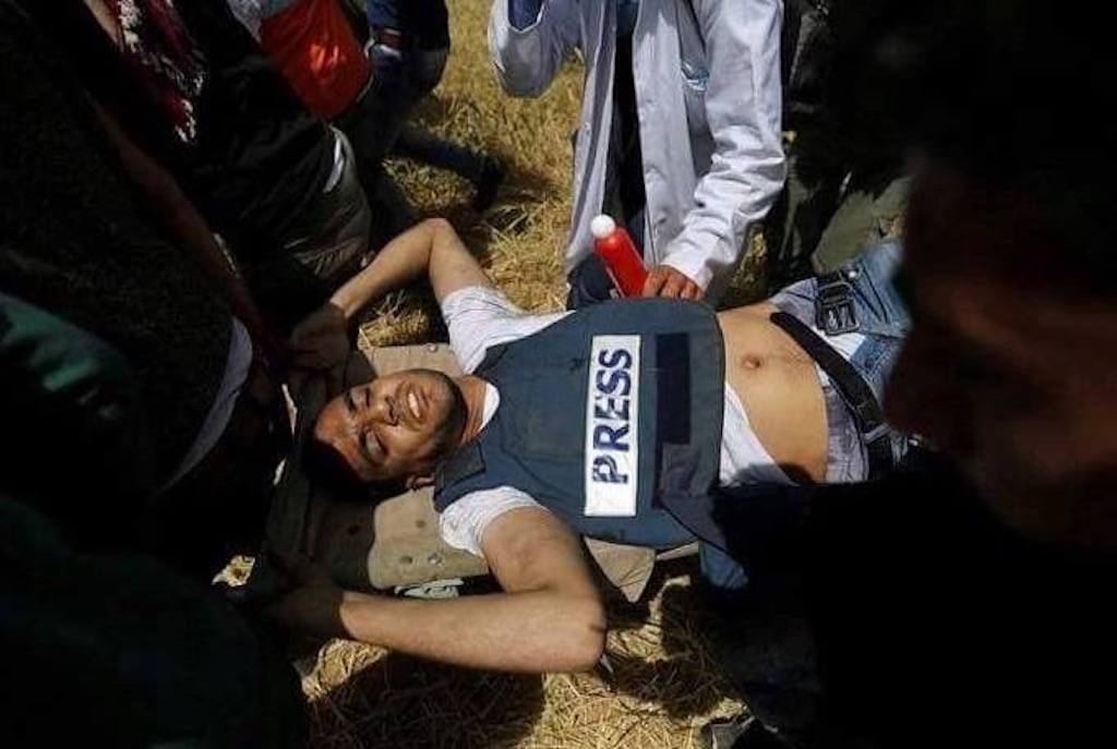журналист погиб в секторе Газа