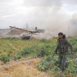 Бои и новое вооружение в южном Дамаске