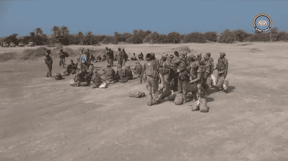 Республиканская гвардия южан в районе Ходейды