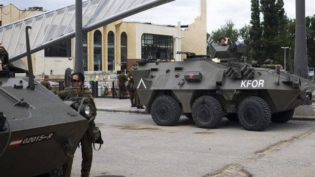 техника НАТО-KFOR в Косово