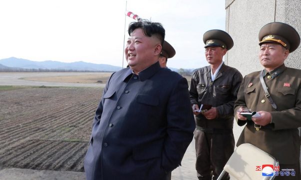 КНДР произвела пуск нового тактического управляемого оружия, Ким Чен Ын