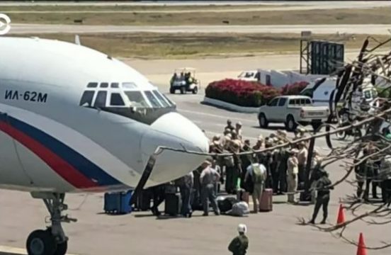 прилет самолетов Ан-124 и Ил-62 в Венесуэлу
