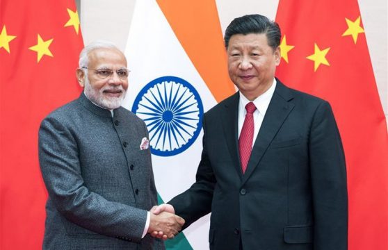 главы Индии и Китая, Си Цзиньпин и Нарендра Моди