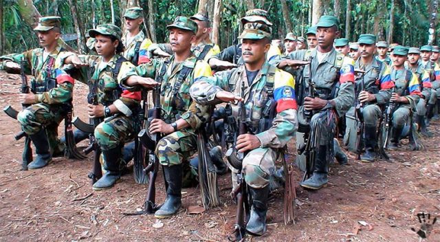 революционеры-партизан Колумбии FARC