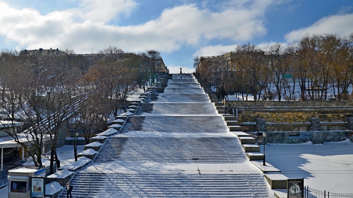 Лестница в одессе фото