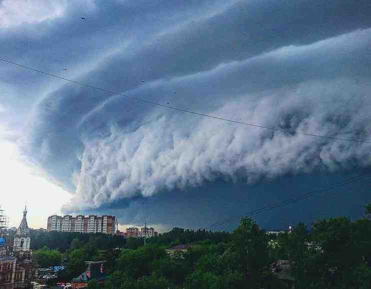 Ураган 2017 в москве фото