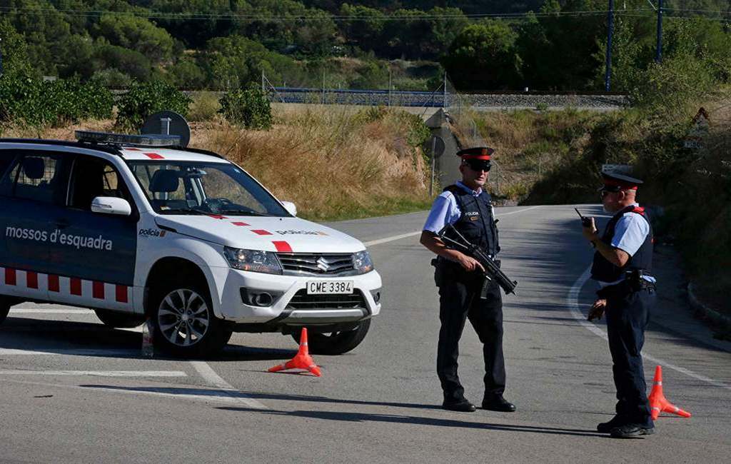 Полицейские в барселоне