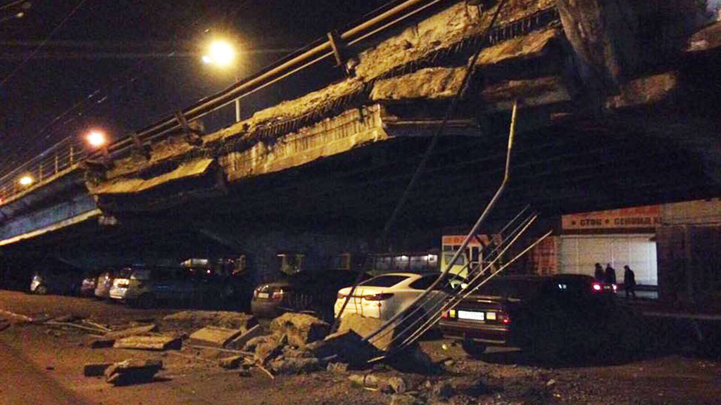 Киевские мосты «устают» всё чаще