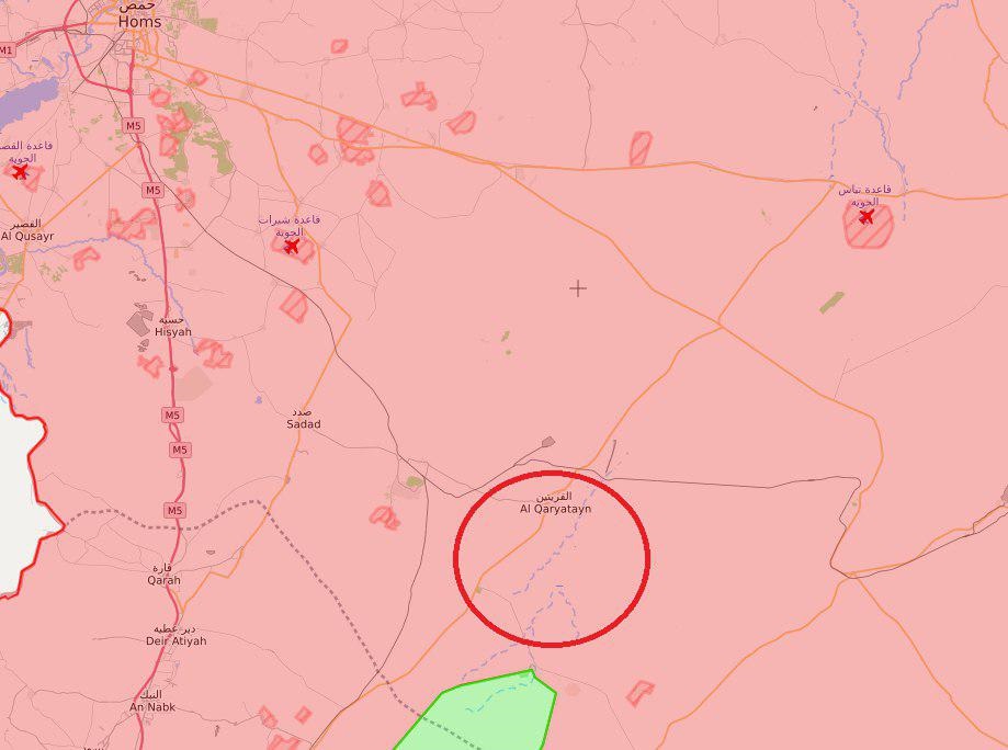 Карта, провинция Хомс, Сирия