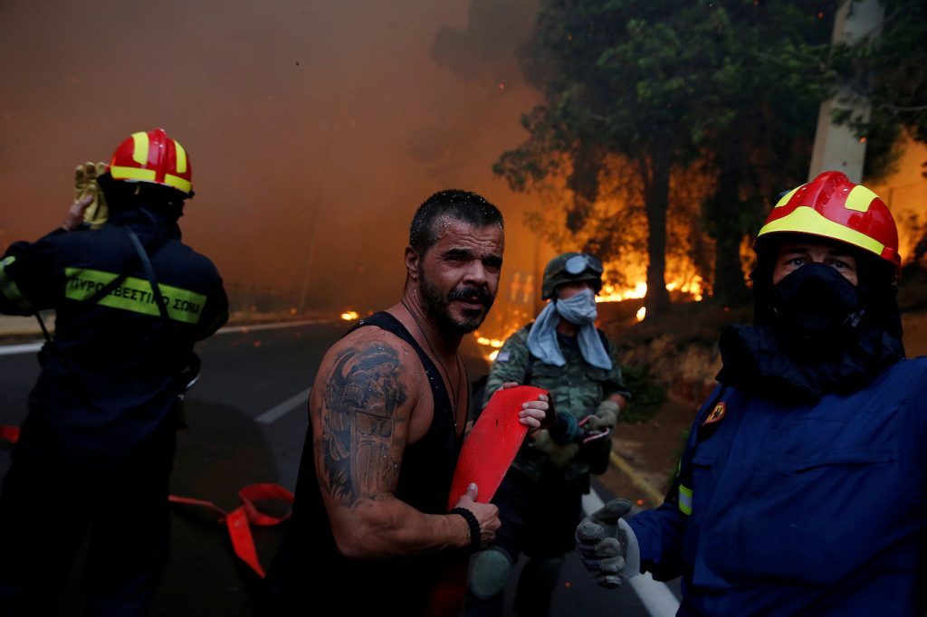 Пожары и жару в Греции «обеспечила» Россия — соратник Кличко