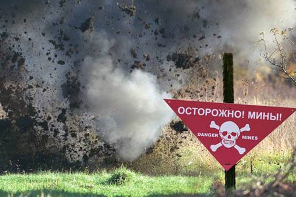 Боевики ВСУ нарвались на свои же мины под Горловкой