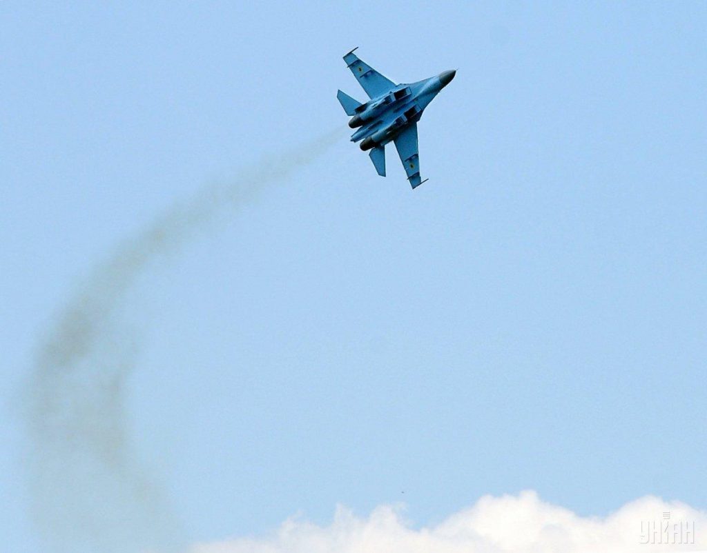 На Су-27 в Житомирской области разбился пилот, бомбивший Донбасс