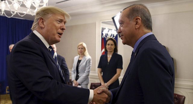 встреча Трампа и Эрдогана