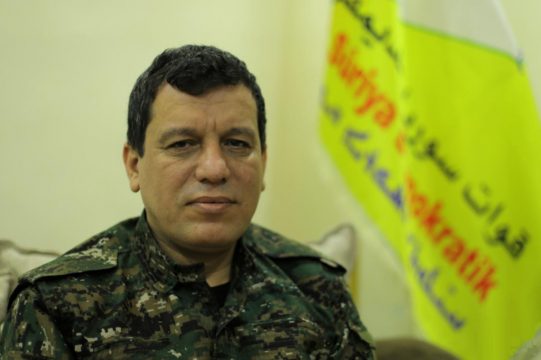 главнокомандующий SDF/СДС Мазлум Кобани 