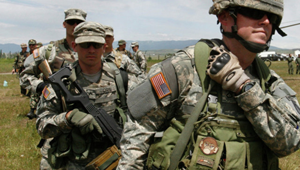 солдаты армии США