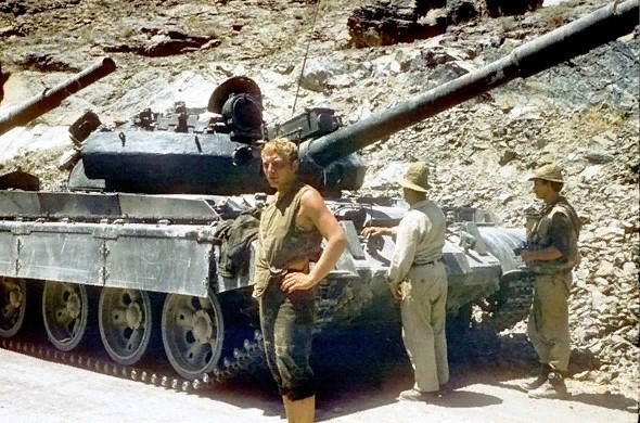 советские танкисты в Афганистане