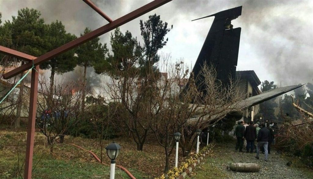 самолет Boeing 707 катастрофа в Иране