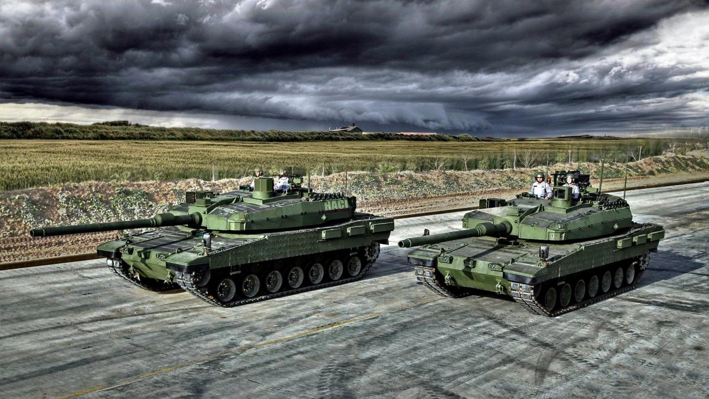 Прототипы турецкого танка Altay в базовой комплектации