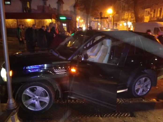 В центре Одессы кандидат в президенты попала в аварию