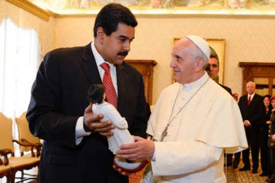 Папа Римский Франциск встреча с Николасом Мадуро, президентом Венесуэлы ИЮНЬ 2013