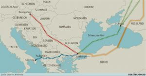продолжение "Турецкого потока" в Европу