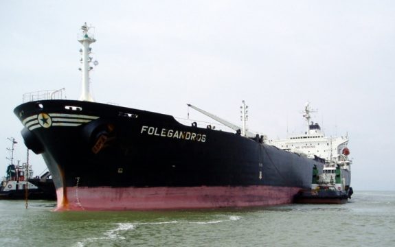 нефтяной венесуэльский танкер «Folegandros»
