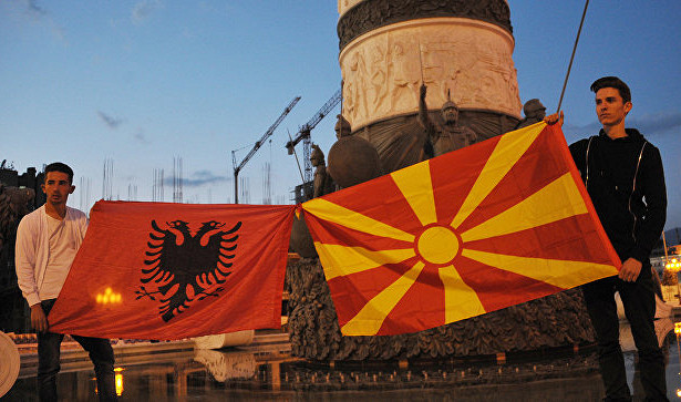 сторонники албанизации македонии