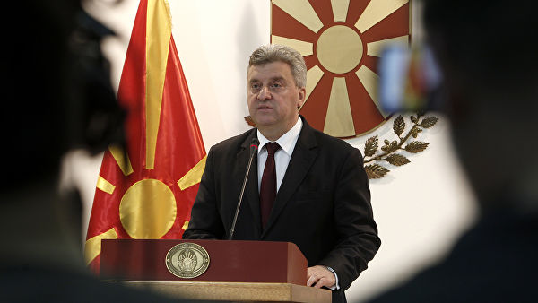 президент Македонии Георге Иванов