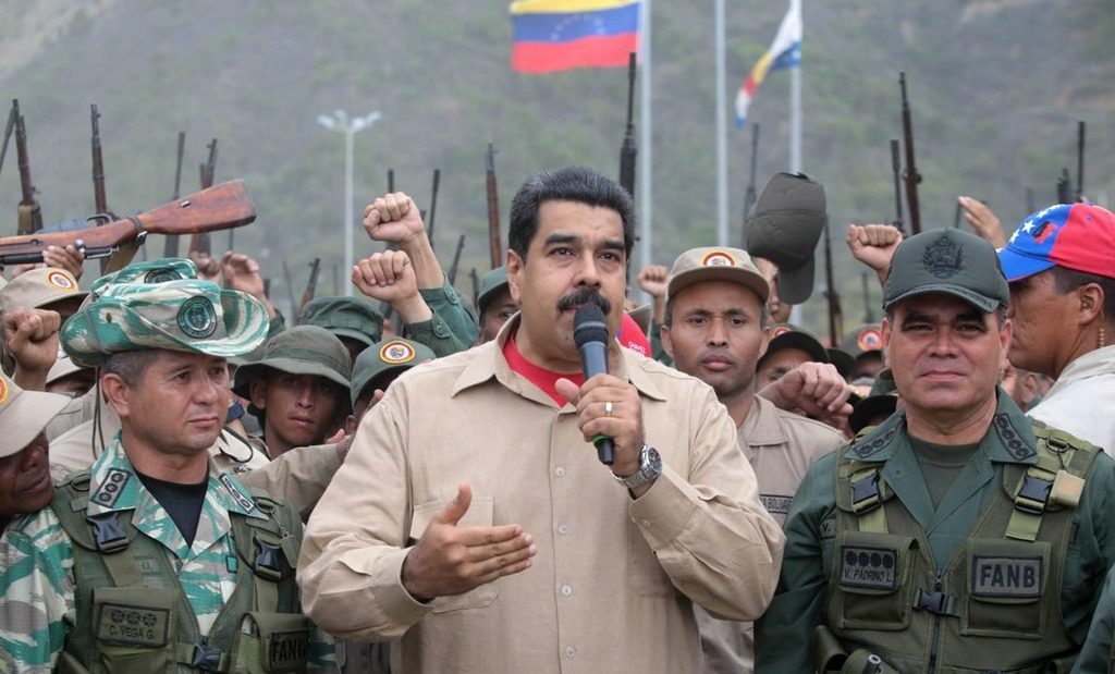 Мадуро и армия Венесуэлы