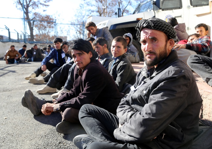 афганские беженцы в Турции