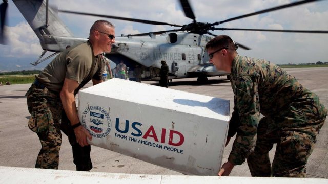 гуманирная помощь, гуманитарная интервенция США