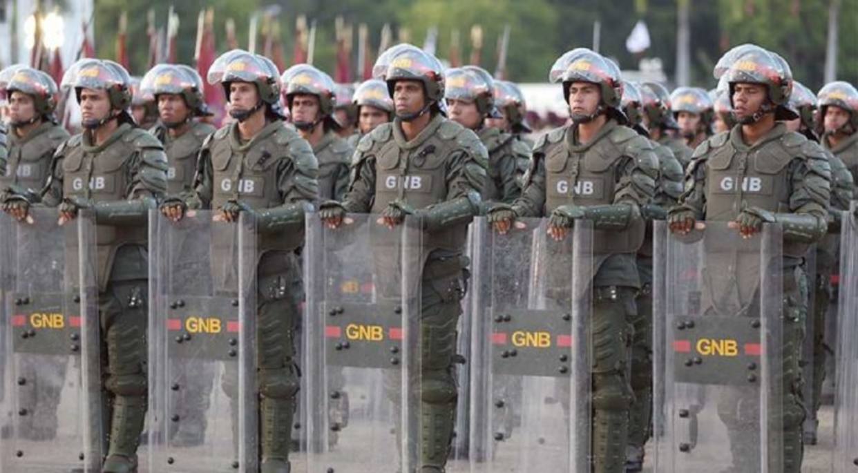 военные, силовики Венесуэлы перекрыли границы