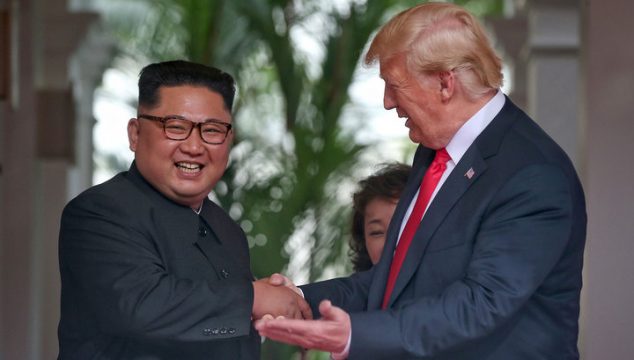 Дональд Трамп и Ким Чен ЫН, саммит США-КНДР