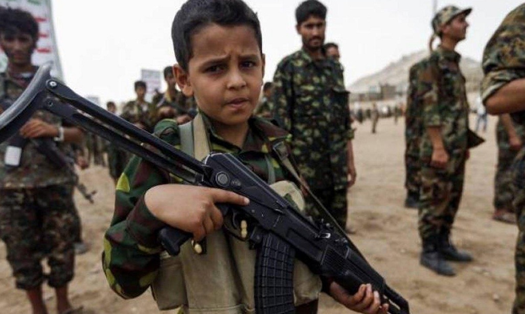 йеменский мальчик-солдат