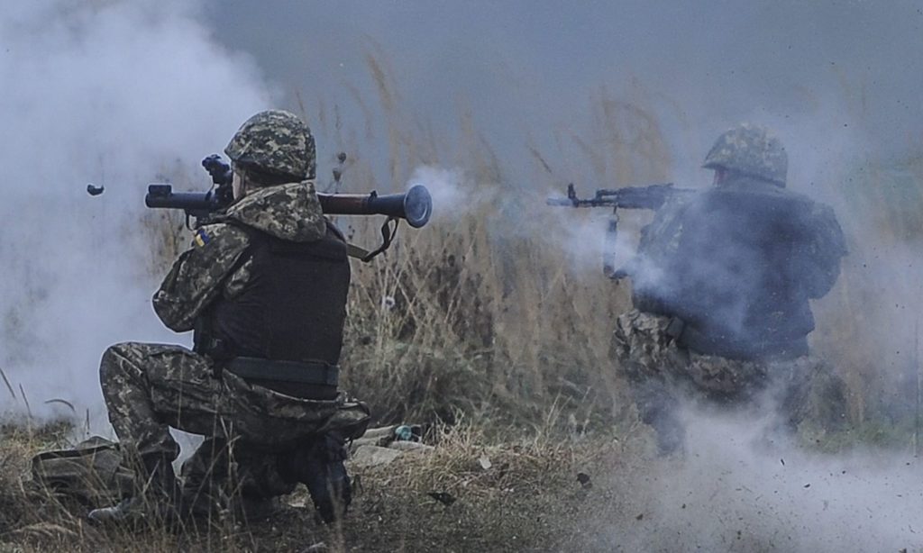 Боевики ВСУ три раза за вчера обстреляли территорию ЛНР