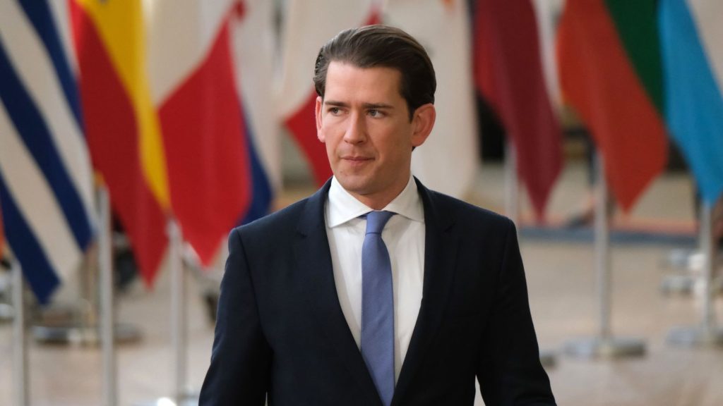 экс-канцлер Австрии Себастьян Курц