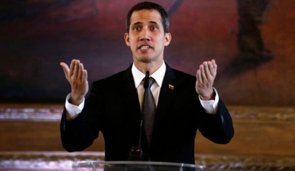 оппозиционер Венесуэлы Хуан Гуайдо