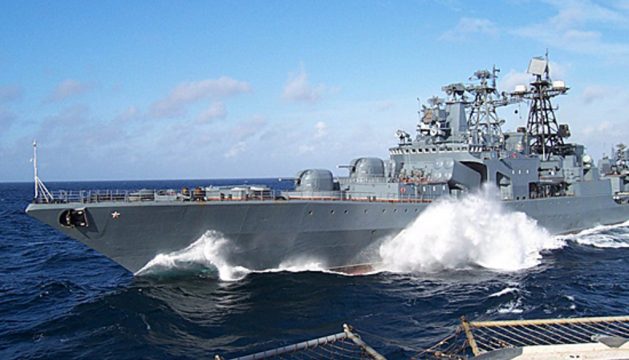 большой противолодочный корабль ВМС России "Адмирал Виноградов"