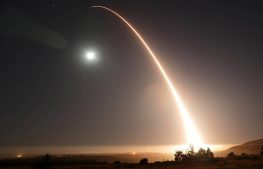 испытание межконтинентальной ракеты США