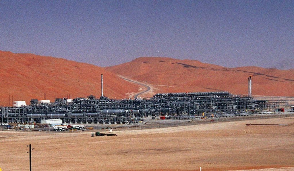 саудовский нефтяной объект в Шэйбе