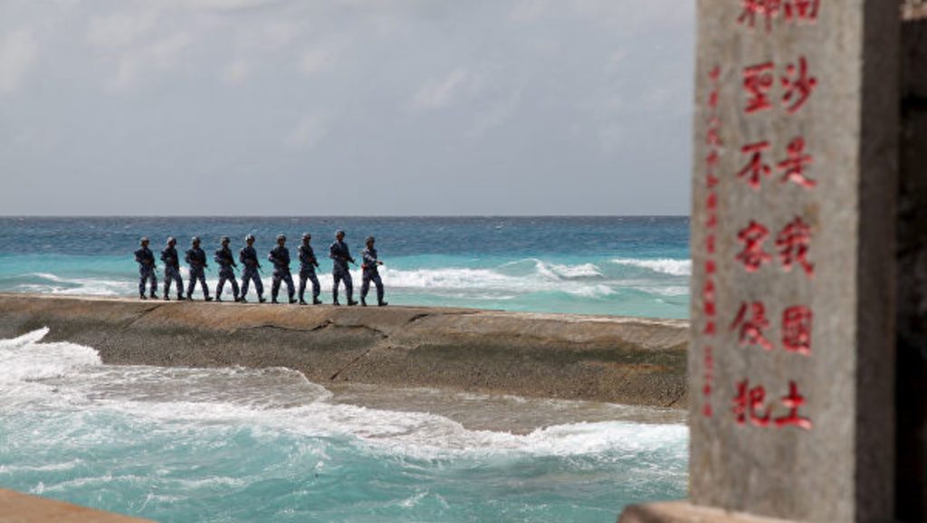 армия Китая в архипелаге Спратли