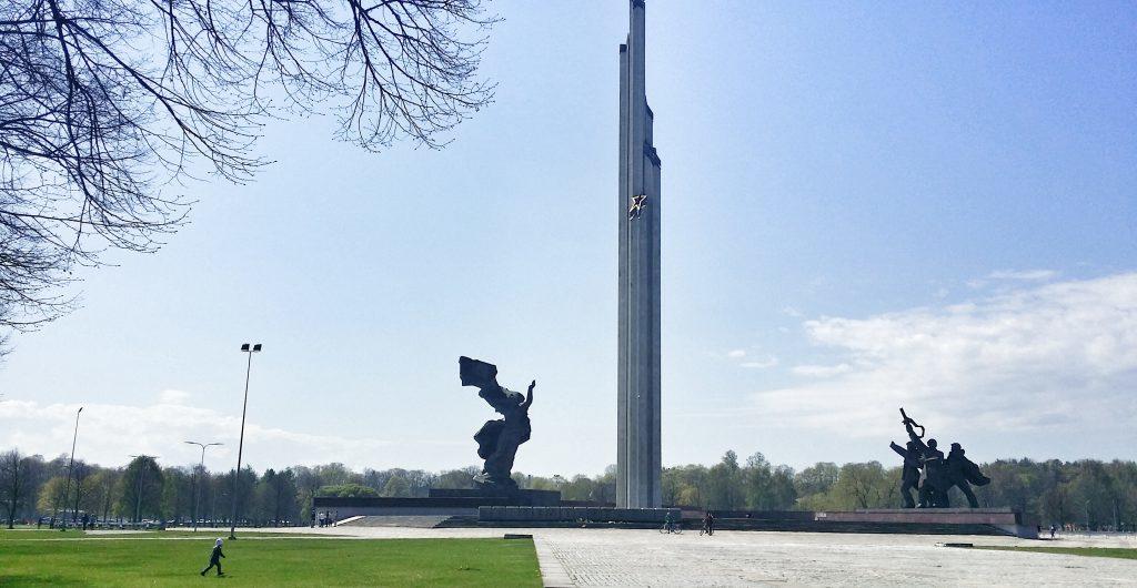 Монумент Освободителям Риги мерещится Левитсу "памятником оккупантов"