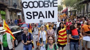 акция за независимость Каталонии