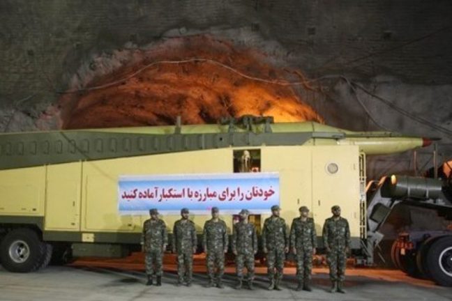 подземные ракетные арсеналы в Иране