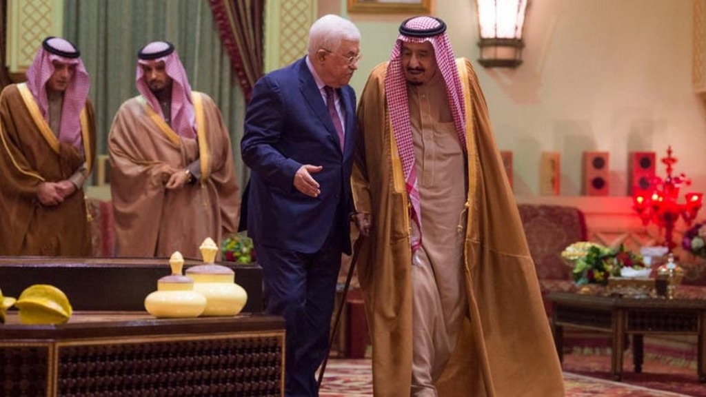 Махмуд Аббас и Саудовский король Салман