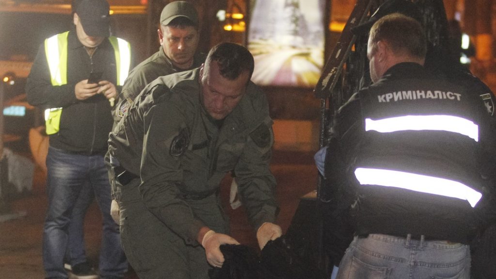Полиция Руины показала кадры подрыва, уничтожившего карателя «Сенсея»