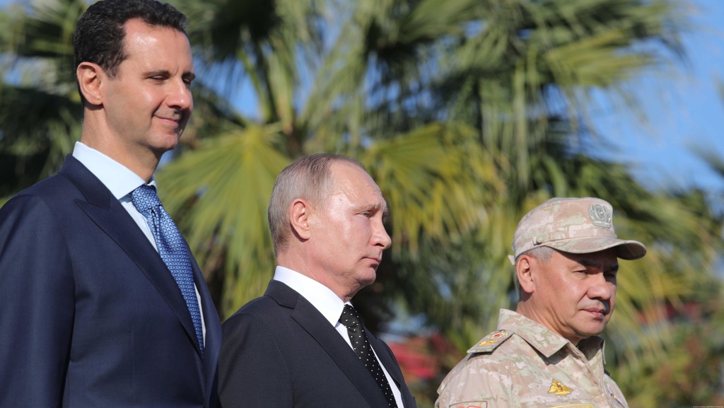 Путин и Шойгу встретились с Асадом в Дамаске