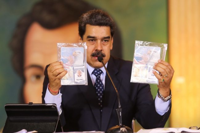 Мадуро о захваченных американцах