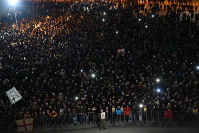 В Черногории протесты против ареста епископа